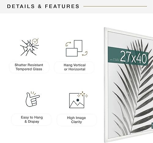 Vista 69 de MCS Industries Studio Gallery - Marcos con textura de madera color gris de 13 x 19 pulgadas / 33.02 x 48.26 cm., 2 unidades Gris Woodgrain