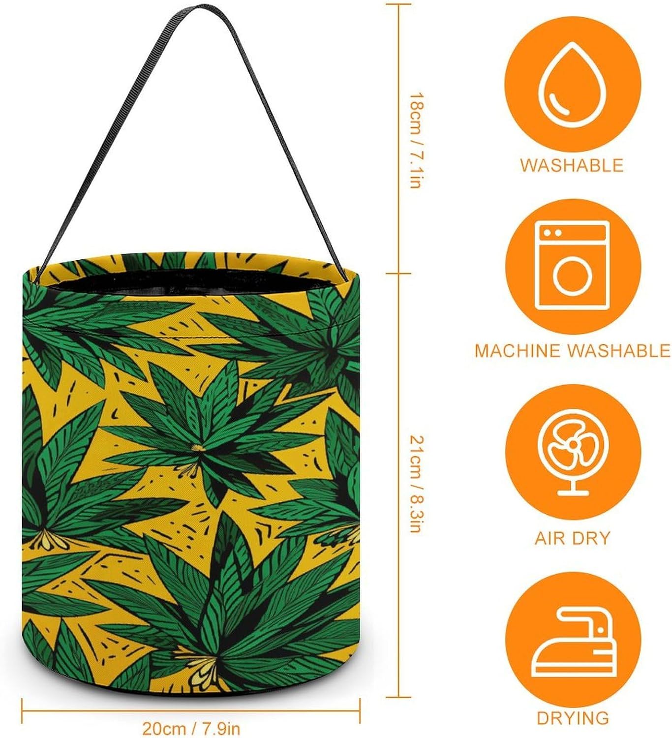 Desert Punk Style Large Capacity Candy Bags, Halloween Basket image 4