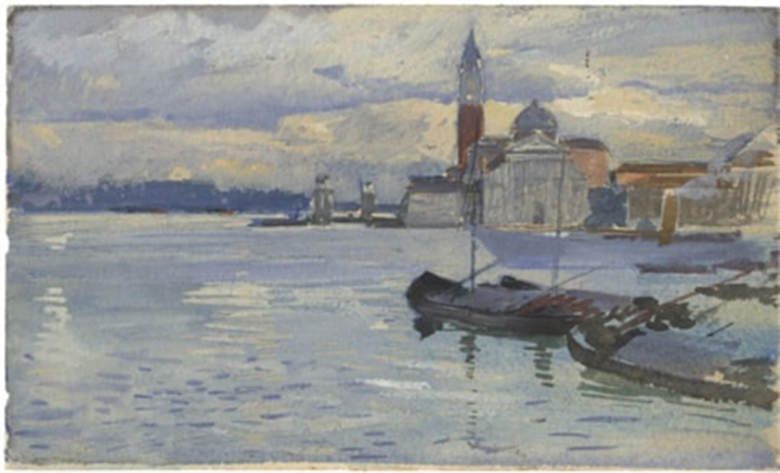 Impresión de lienzo de la Basílica de San Marcos, Adolf Hiremy, para oficina, 60x90cm 5