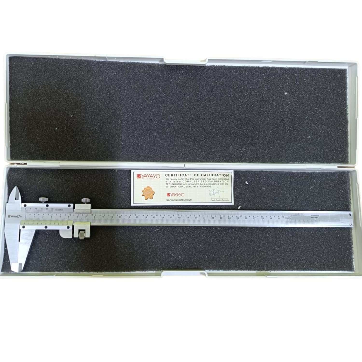 NUHARK Vernier Caliper 300mm - Stainless Steel 12 Inch Aerospace Caliper with Dual Locking Screw, Premium Quality Gauge for Industrialists, Machinists, Professionals, DIY Projects-image-44