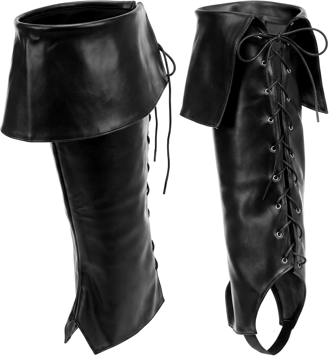 Ramede Medieval Pirate Boot Covers for Renaissance Boots Cover