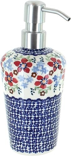 Miniatura 6 de Dispensador de jabón Blue Rose Polish Pottery Blue Daisy