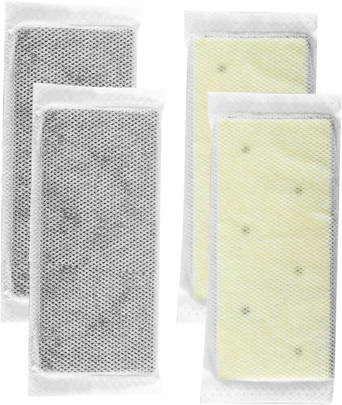 4 Pack FRPAPK2RF PureAir PK-2 Refill Filters Replacement Compatible with Frigidaire Gallery Series Refrigerators GRMC2273BF GRMC2272BF GRMN2872AF GRMS2773AF GRMC2273CF GRMC2273CD