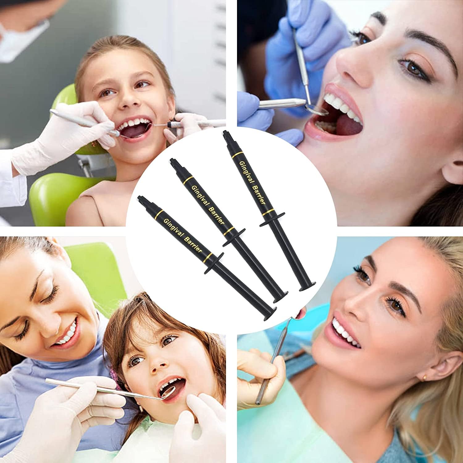 Luckin Smile 10PCS 3ML Zahnfleischschutz-Gel, Zahnfleischschutz-Gel für Zahnaufhellung, geeignet für Zahnarztpraxis, Zahnarzt und Hausgebrauch