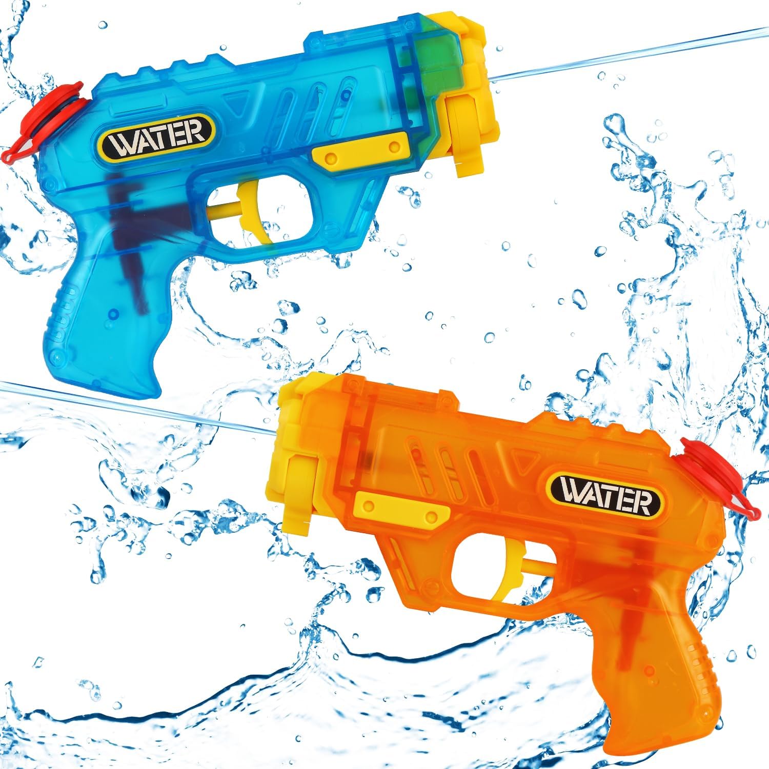 ZALAON Water Guns,2 Pack Small Pistol Guns Water Gun Bath Toy Kids ...