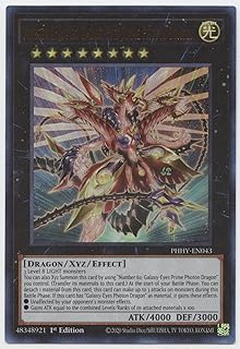 Yu-Gi-Oh! Number C62: Neo Galaxy-Eyes Prime Photon Dragon - PHHY-EN043 - Ultra Rare - 1st Edition
