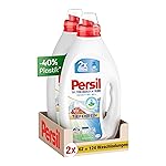 Persil Ultra Concentrate Sensitive Gel (124 Washes), Liquid Detergent for Allergy Sufferers & Babies in Smaller Bottle for Less Plastic, Removes Stubborn Stains, Dermatologically Tested