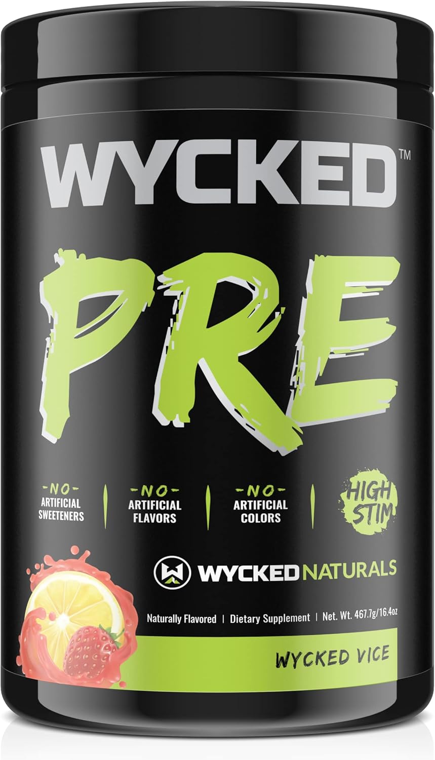 Underground Bio Labs WYCKED Naturals PRE (HIGHSTIM) All