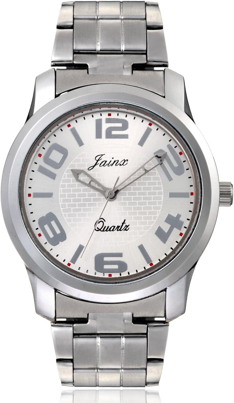 Jainx BREO Analog Silver Dial Men's Watch-JM131
