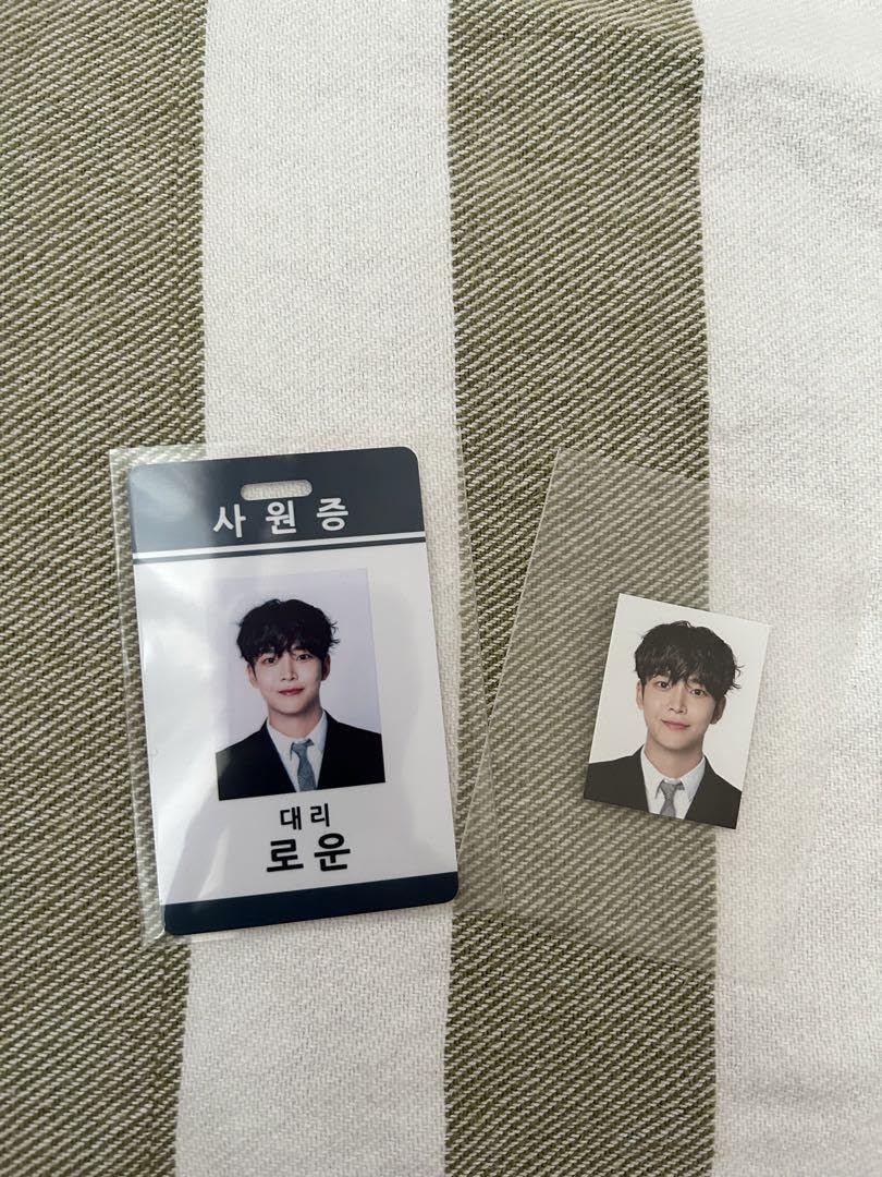 SF9 ロウン セプクワークショップ セプクサンサ　社員証　(１枚)(セット×) SF9 ロウン セプクワークショップ セプクサンサ 社員証 (1枚