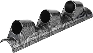 Aramox Support Universel de Tableau de Bord pour Jauge de Compteur, Accessoire de Course Automobile, Adaptateur de Fixation