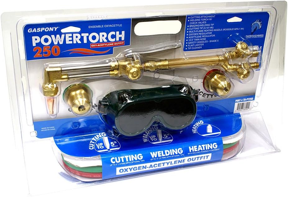 Thoroughbred GASPONY Powertorch250 Oxy-Fuel Cutting Torch - TB-PT250