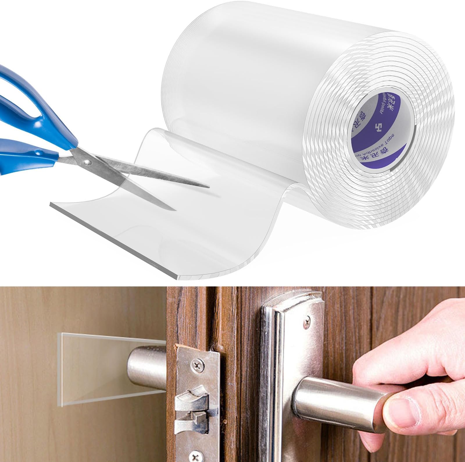 Clear Furniture Bumpers, Silicone Rubber Wall Protector