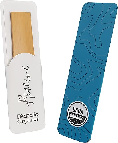 Miniatura 14 de D'Addario Organic Reserve - Cañas para clarinete Eb, selladas individualmente, fuerza 3.0, paquete de 10