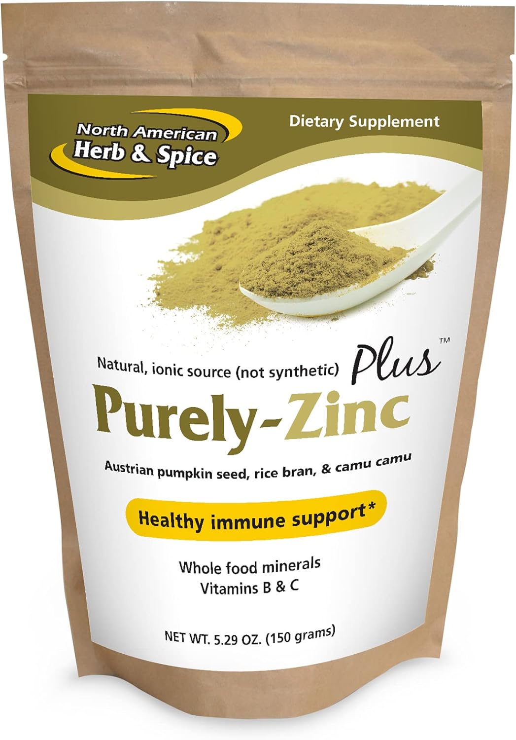 North American Herb & Spice PurelyZinc Plus 5.29 oz