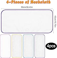 Vista 5 de Paquete de 4 paños de planchar para proteger la ropa, paño de prensado grande para hierro resistente al calor, protector de planchado, almohadilla