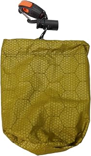 Sleeping Bag Storage Pouch for Aluminum Film Sleeping Bag Compact Palm-Sized Carry Case for Camping Hiking Survival Gear Lightweight Travel Organizer Sack(Green)