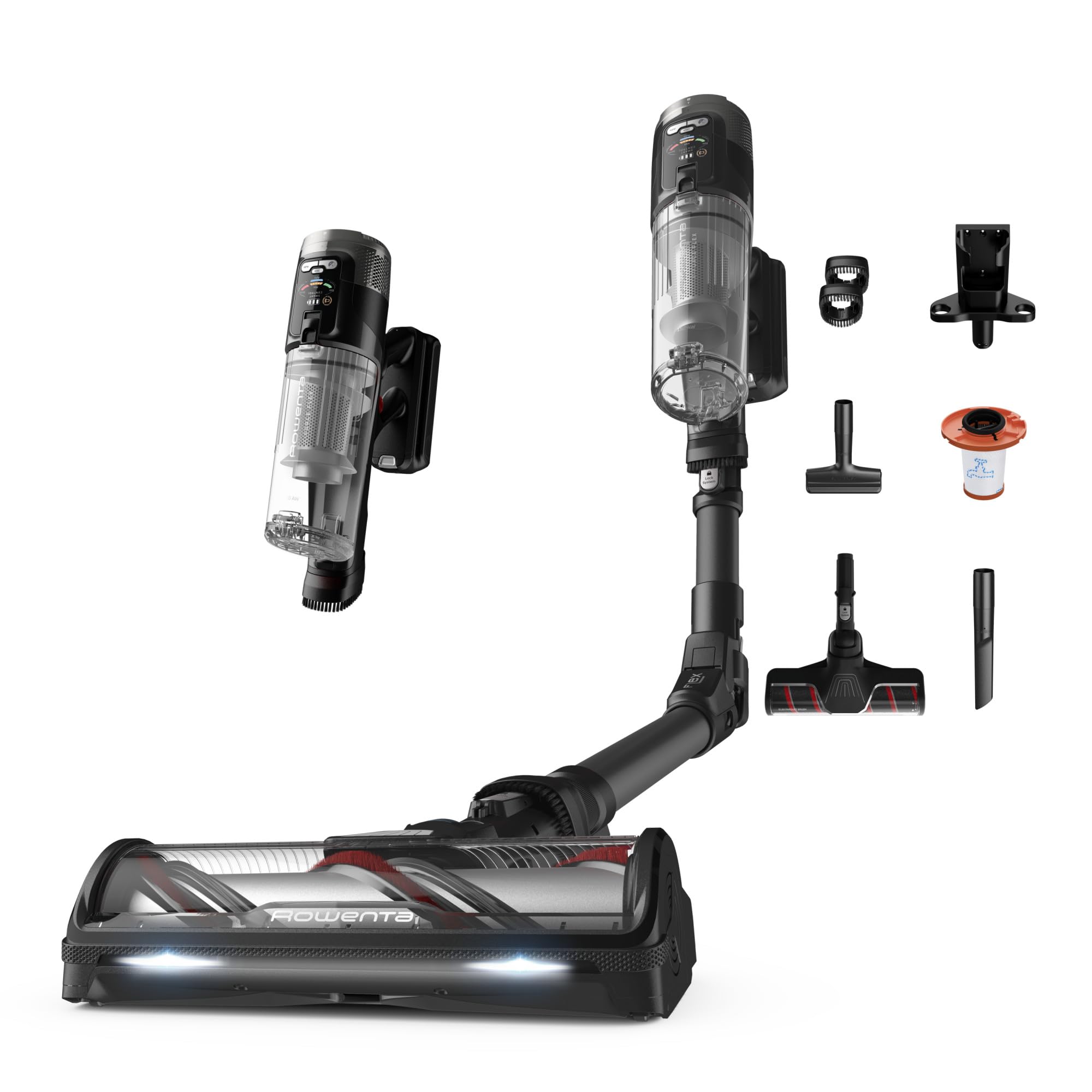 Rowenta X-Force Flex 12.60 Neo - Aspirateur Balai sans Fil - Gris
