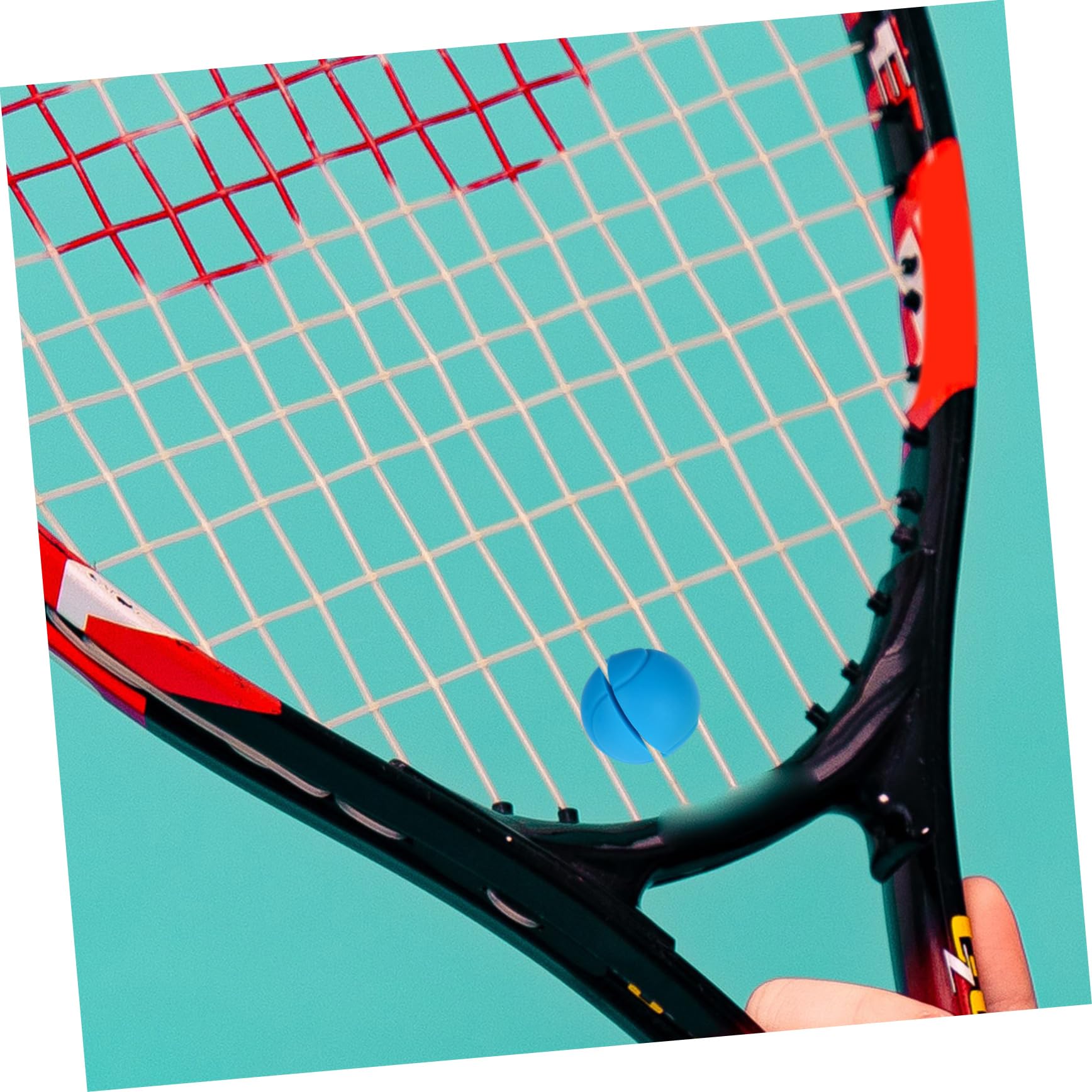 Abaodam Tennis Racket Dämpfer Wiederverwendbare Stoßdämpfer Für Tennisschläger Vibrationen Reduzieren Für Tennisschläger Perfektes Zubehör Für Tennisliebhaber