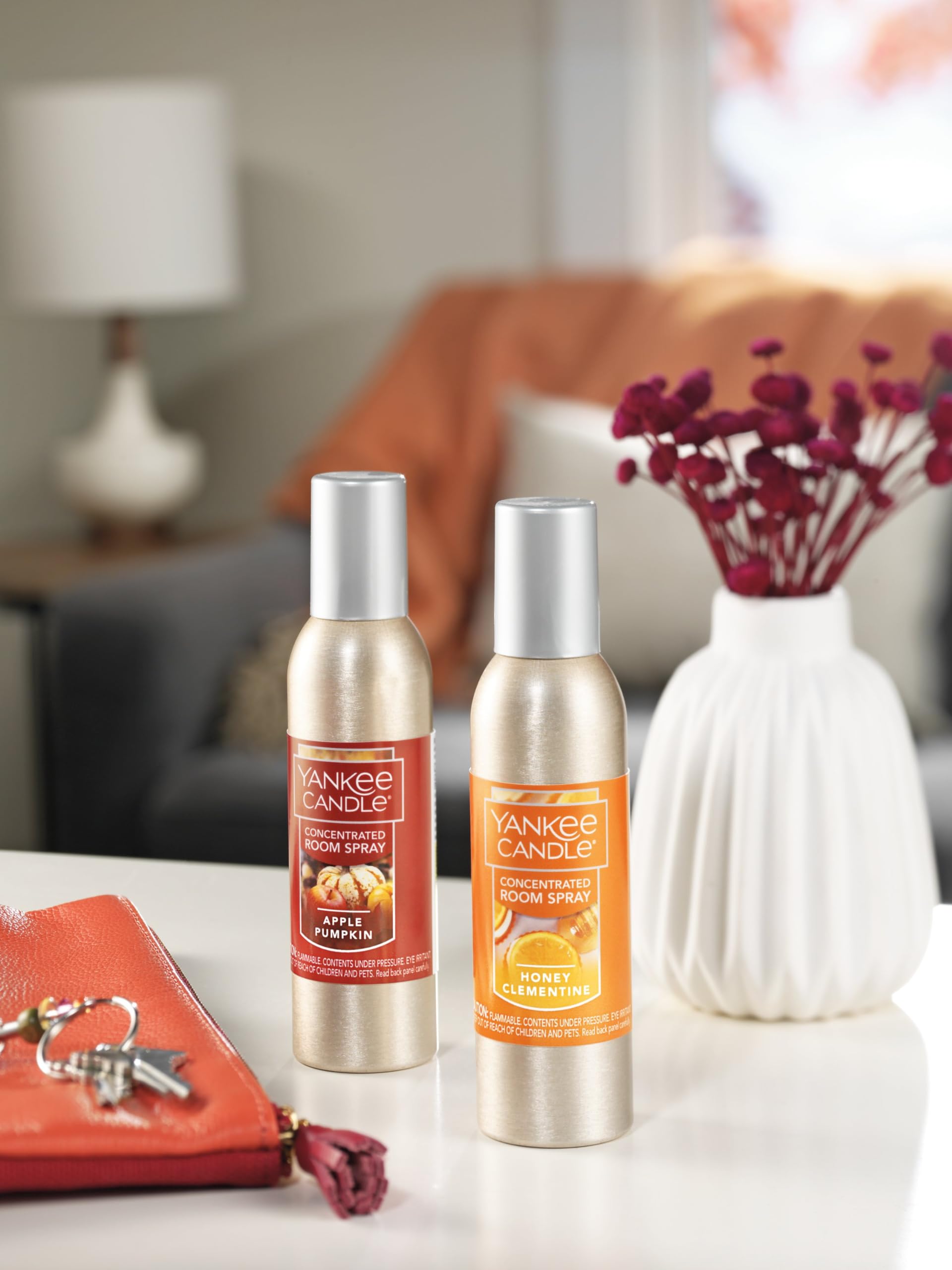 Yankee Candle Concentrated Air Freshener Room Spray, Odor Eliminator for Home, Bathroom, Apple Pumpkin, 1.5 Oz (Pack of 6) thumbnail 5