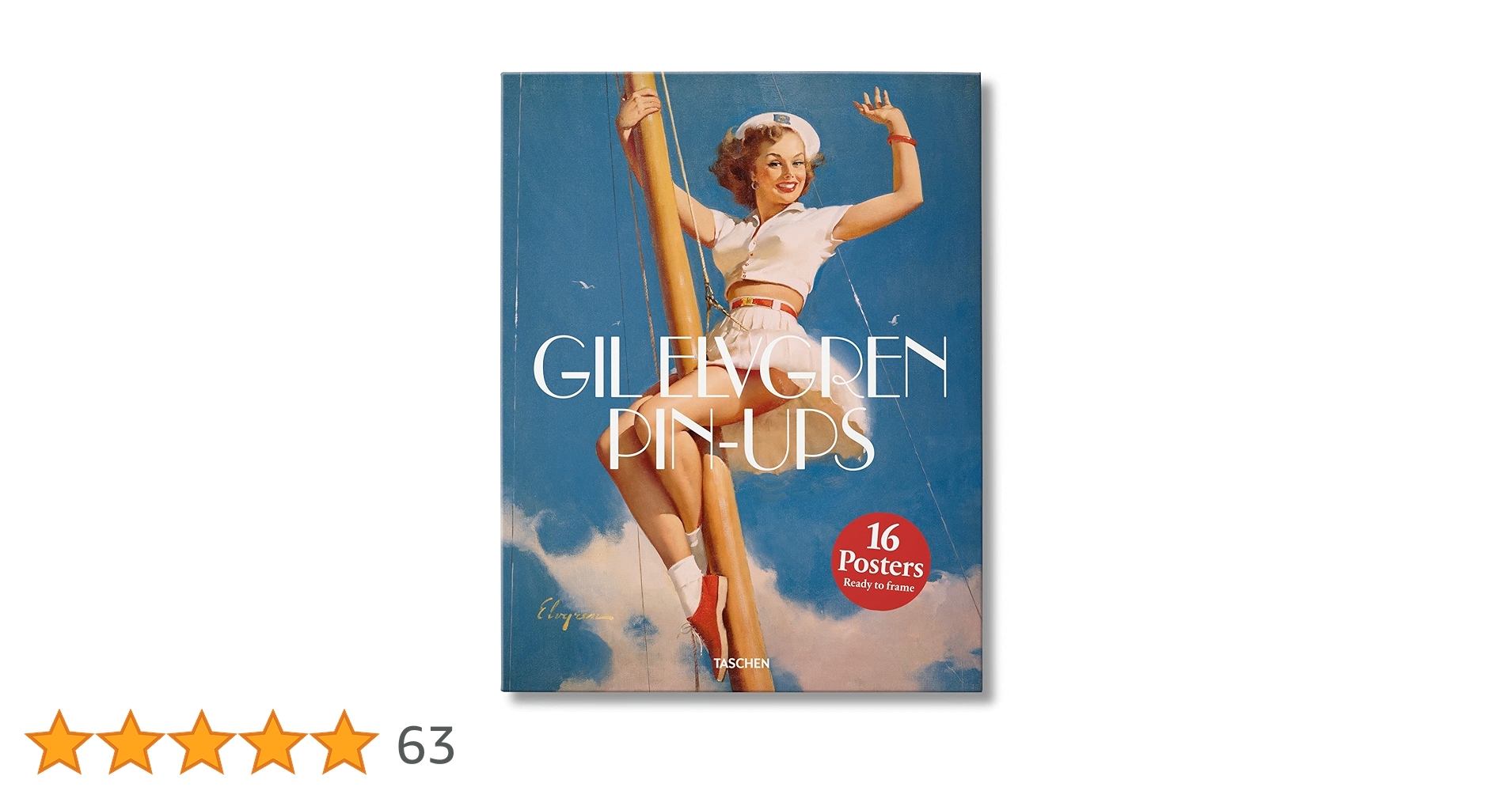 Amazon | Pin-ups Gil Elvgren Print Set: 16 Prints Packaged