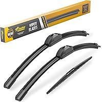 Vista 55 de Raidbee® Repuesto de limpiaparabrisas trasero de 14 pulgadas para Mazda CX-5 2013-2023/CX-7 2007-2012/CX-9 2007-2023, Jeep Cherokee 2014-2022