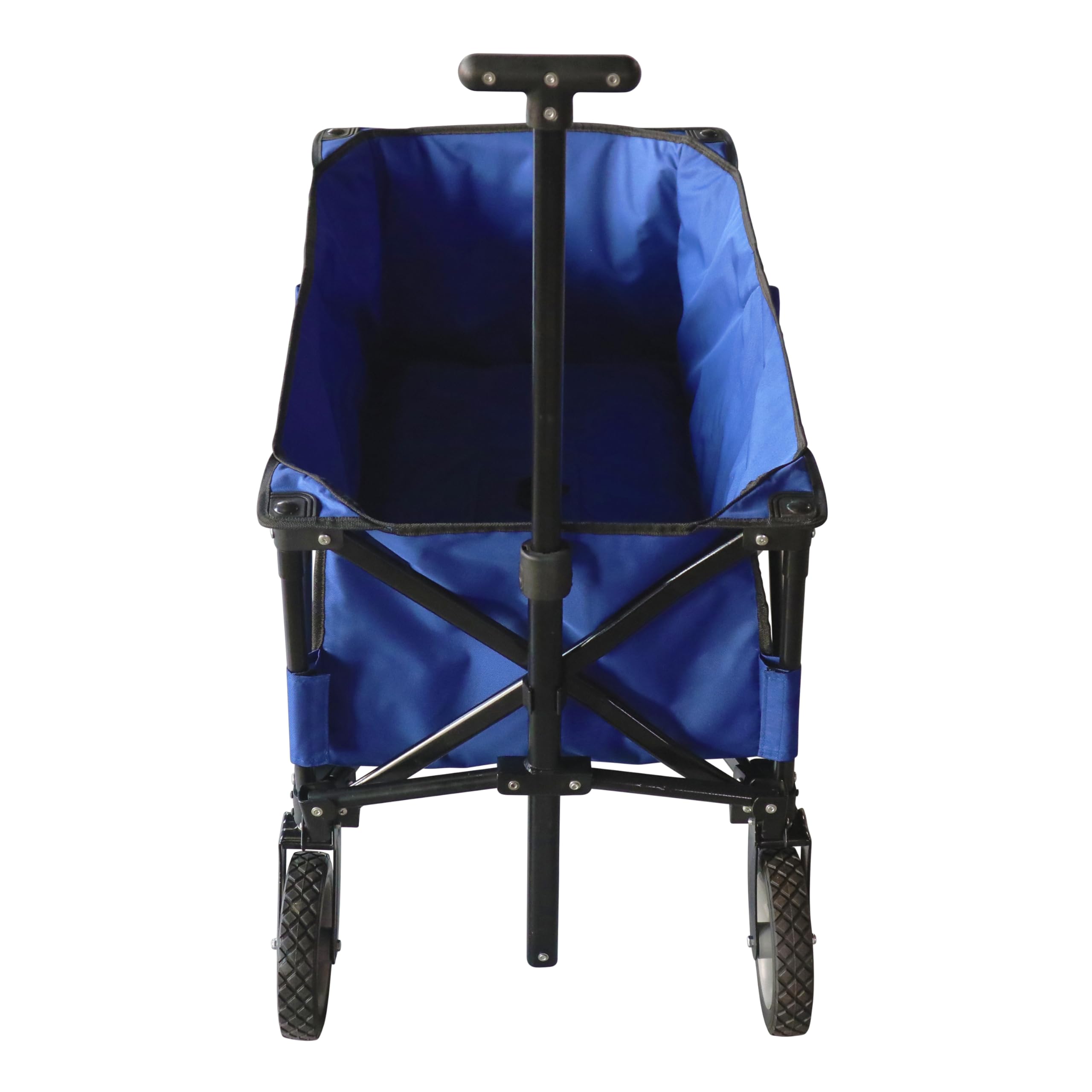 AXI AB110 Faltbarer Bollerwagen Blau | Faltwagen/Gartenwagen/Handwagen