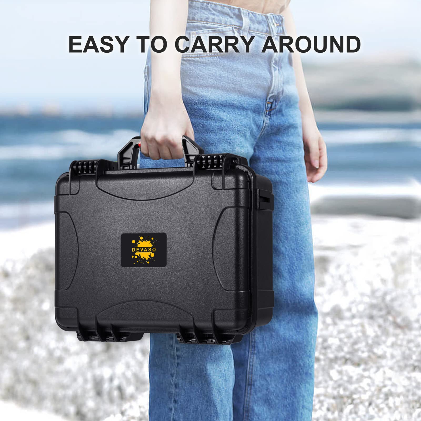 DEVASO Carrying Case for Steam Deck/ASUS ROG Ally, Upgraded Large