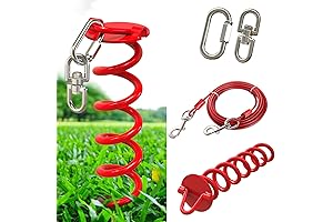 Heavy Duty Dog Ground Stake: Unmatched Reliability for Your Canine Companion