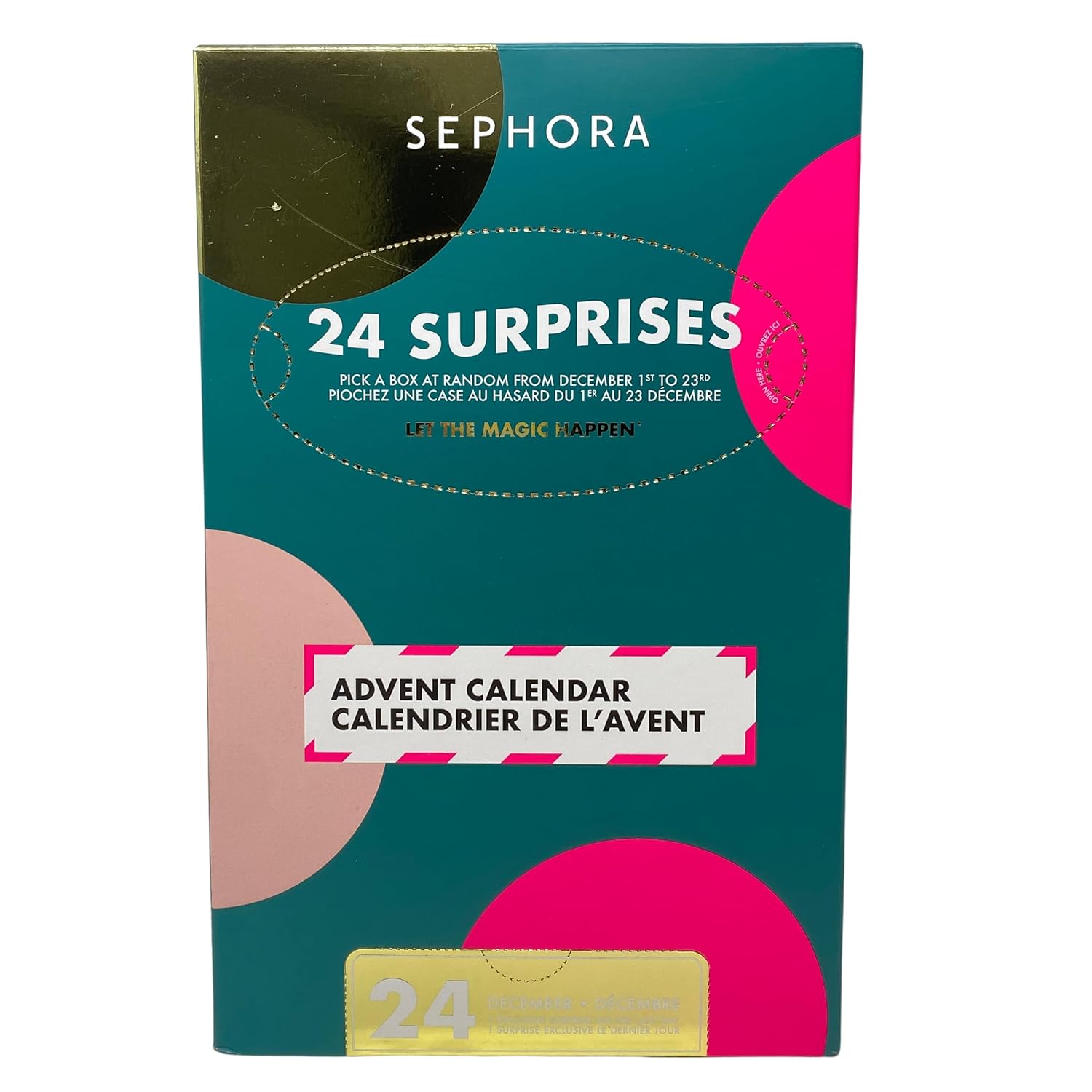 Sephora Collection Holiday Beauty Advent Calendar 2025 – 24 Makeup, Skincare, Bath & Accessory Gifts - Image 2