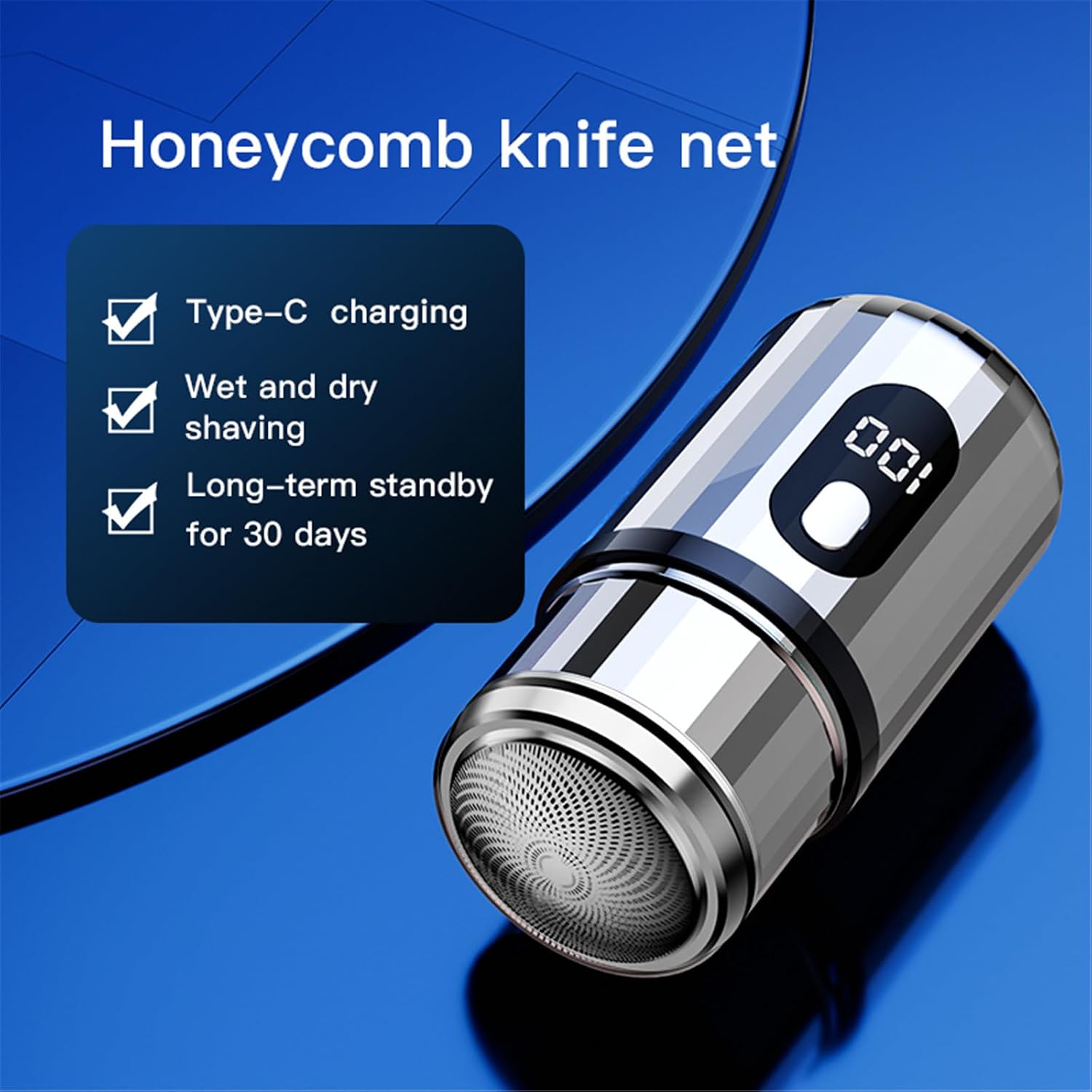 Shaver Wet Dry Electric Shavers For Men Women Powerful Men Shaver Trimmer For Face Travel Car Home