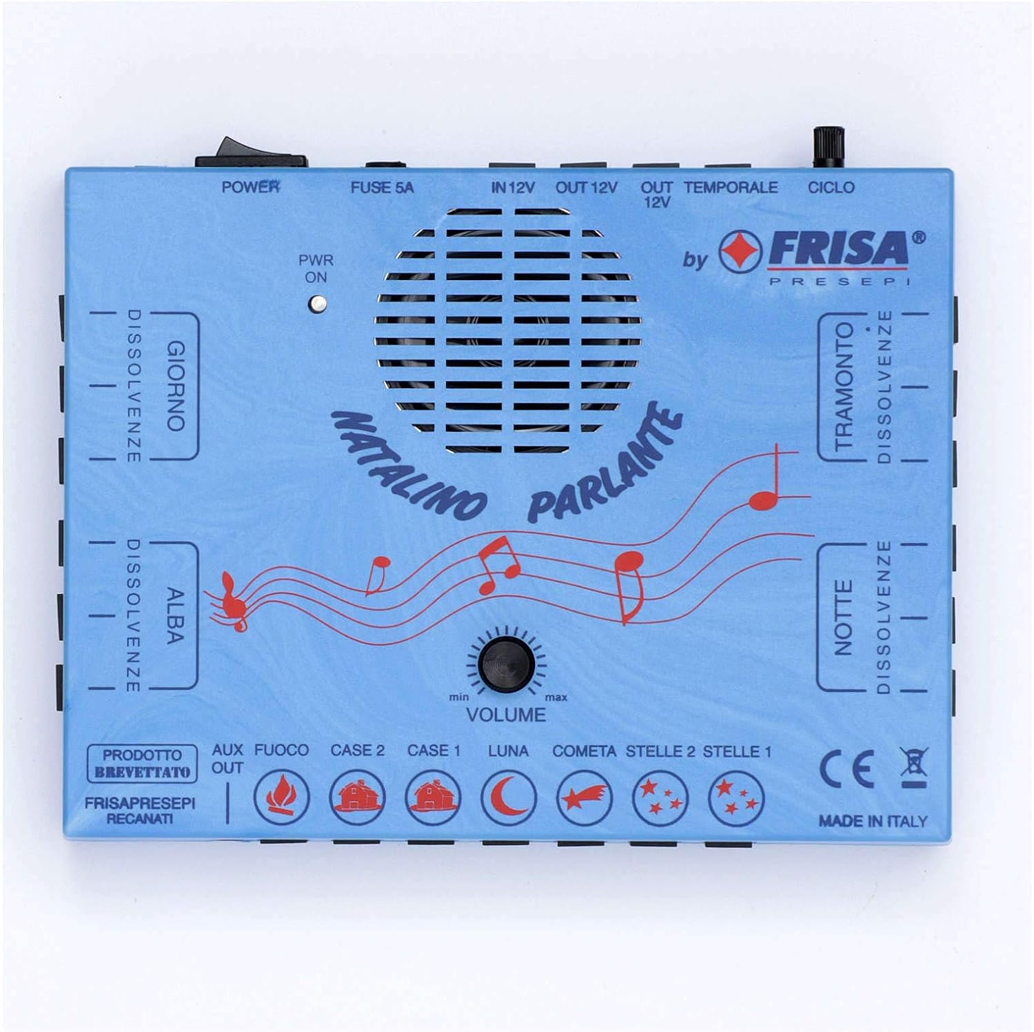 Holyart Natalino parlante led Frisalight Light and Sound Effect