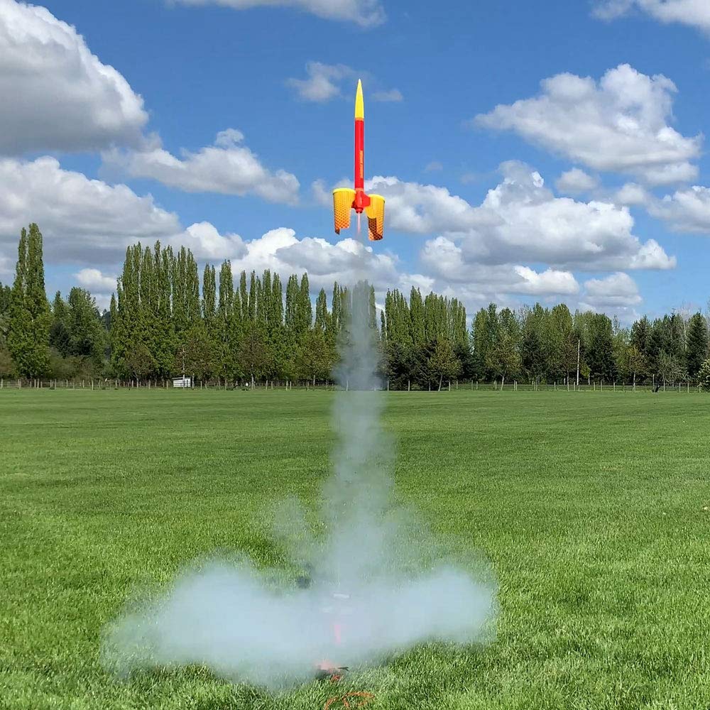 Estes Double Ringer Flying Model Rocket Kit | Easy to Build Beginner Rocket | Fun Educational Activity | Cool Science for Kids - Image 3