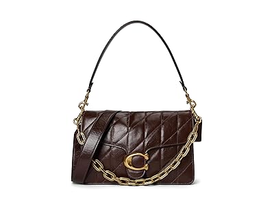 COACH Chain Tabby Shoulder Bag With Quilting Shoulder Women