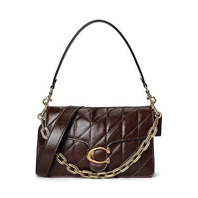 COACH Chain Tabby Shoulder Bag With Quilting Shoulder Women