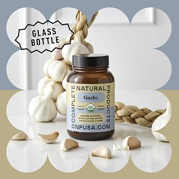 CNP | Organic Garlic Capsules 520mg - Whole Garlic