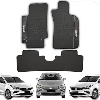 Tapete Borracha Cronos Com Traseiro Interiço 2017 2018 2019 2020 2021 2022 2023 2024 2025