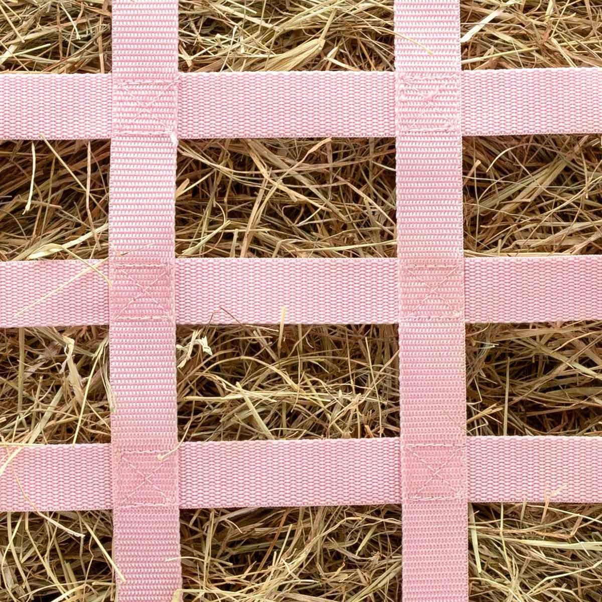 Jeffers Expression Extend Feed Hay Bag for Livestock – Durable 600D Waterproof Hay Feeder for Horse, Cattle, Goat, & Sheep, Top Loading Design w/Mesh Bottom, Farming Essentials, Rose Garden