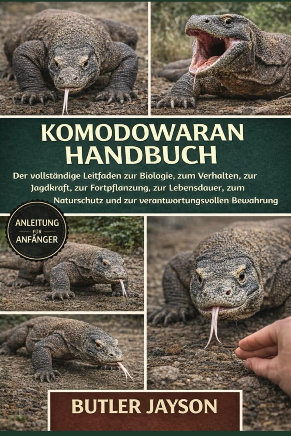 KOMODOWARAN-HANDBUCH: Der vollständige Leitfaden zur Biologie, zum Verhalten, zur Jagdkraft, zur Fortpflanzung, zur Lebensdauer, zum Naturschutz und zur verantwortungsvollen Bewahrung