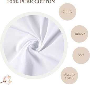 Men's White Handkerchiefs,100% Soft Cotton Hankie (Pattern1-6 pcs)