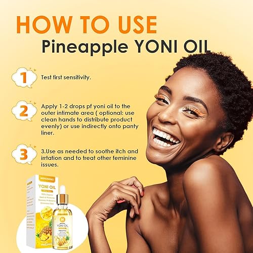 Miniatura 8 de Yoni Oil - Paquete de 3 aceites femeninos orgánicos para mujer, equilibrio de pH, desodorante femenino, humectante vaginal, elimina el olor con