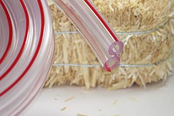 Milk Tube 8FT Pulsator Hose 8 FT for Cow and Goat Milking Machine by Melasty