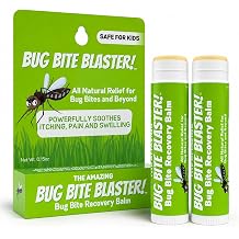 Bug Bite Itch Relief Stick | Chemical-Free Balm, Burns & Rashes | 0.15oz