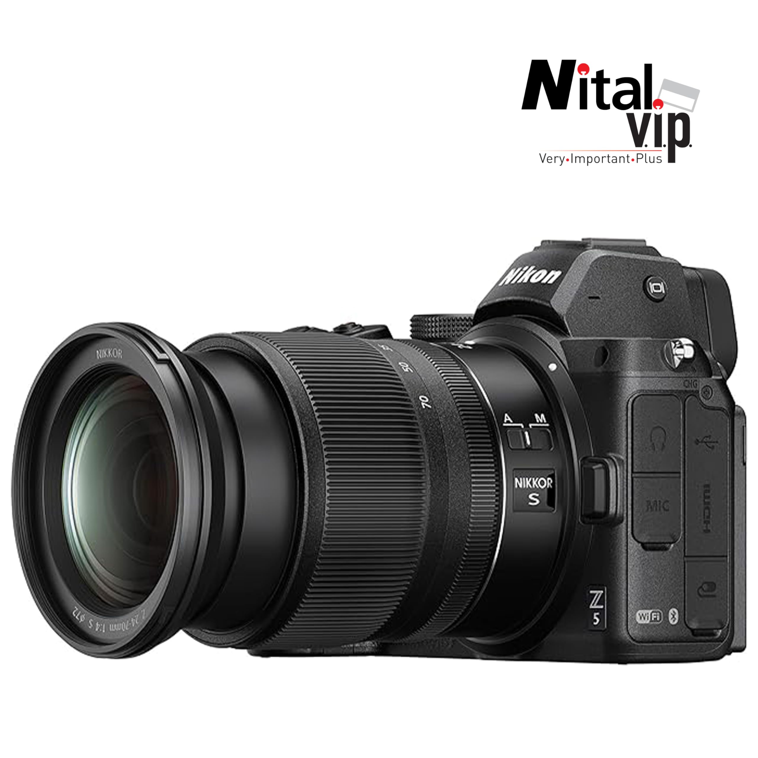 Nikon Z5 Kit con Obiettivo e Scheda 64GB - Mirabilissima Fotocamera da 24.3MP - Dettaglio