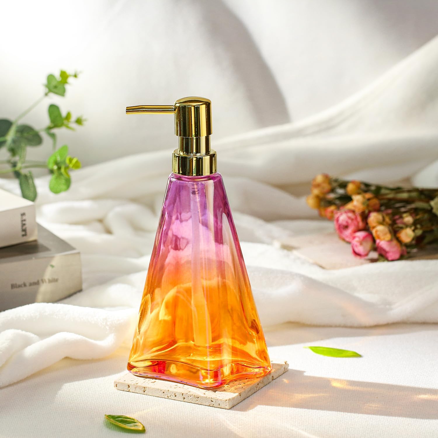 YunNasi Soap Dispenser with Pump Refillable
