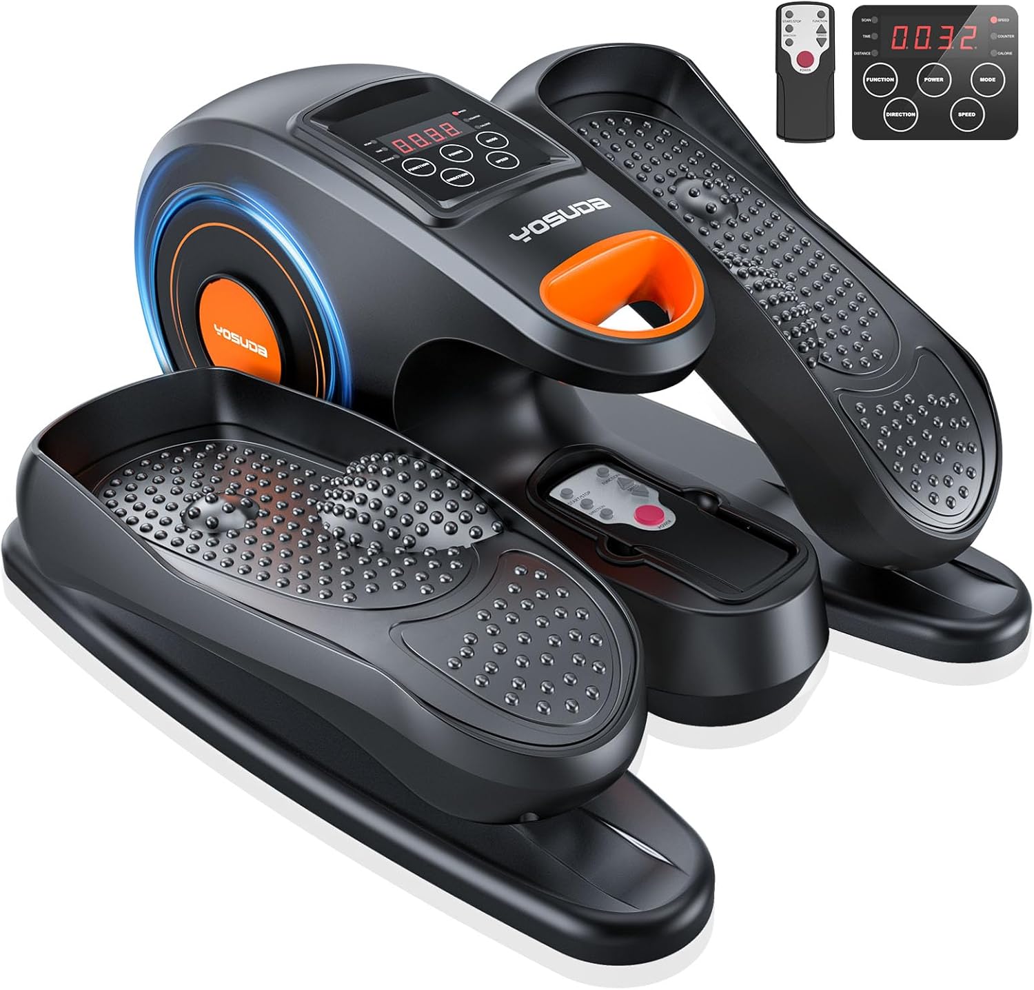 Amazon.com : YOSUDA Under Desk Elliptical, Electric Seated Pedal ...