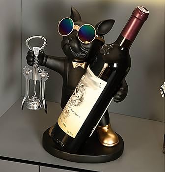 犬の置き物〔ワイン置き〕 楽天市場】ワインボトルホルダー アニマル ボトル置き【送料無料