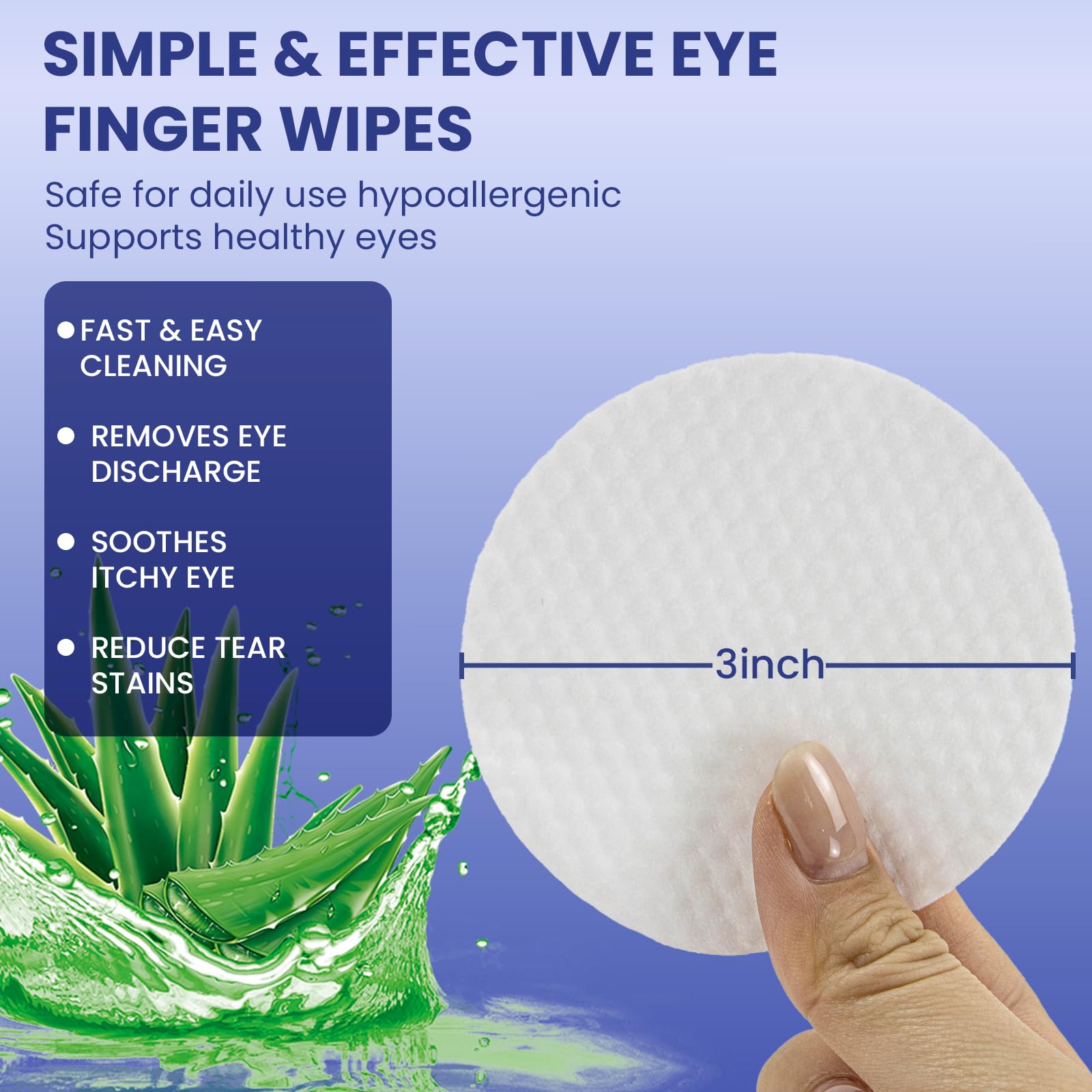 Dog Eye Wipes 100 Counts, Gently Clean Eye Wipes for Dogs & Cats — Amazon image 5