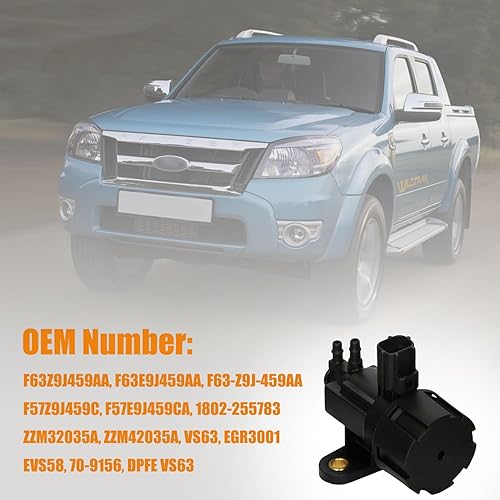 Vista 9 de Válvulas de recirculación de gases de escape EGR para F-ord 1997-2009 E150 E250 E350, para 2000-2005 F-ord Excursion, para 1997-2003 F-ord F150