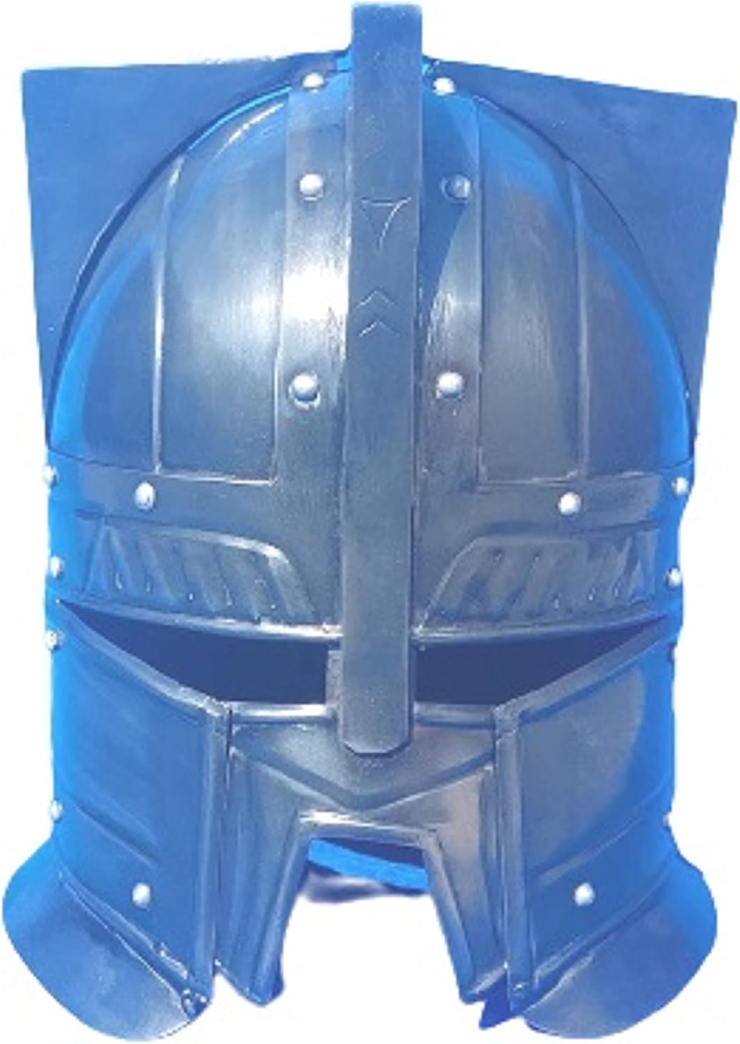 Medieval 18GA SCA Moria Dwarves Blued Helmet Medieval Conquistador Costume Armor